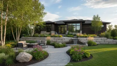 Minneapolis, MN landscaping team providing professional lawn care and yard maintenance services