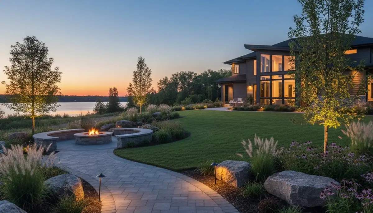 Landscaping crew provides lawn care service in Minneapolis, MN